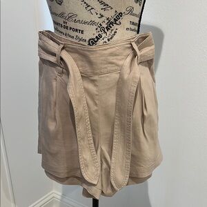 INC International Concepts Cream Shorts